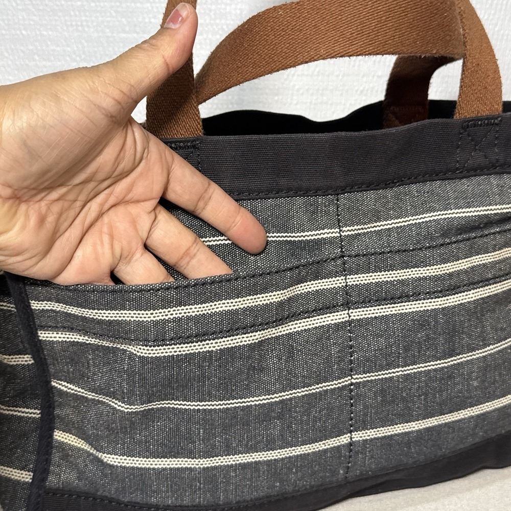 Fossil Travel Crossbody Bag Purse Satchel, Pockets, Black Gray Brown Straps - Picture 6 of 15
